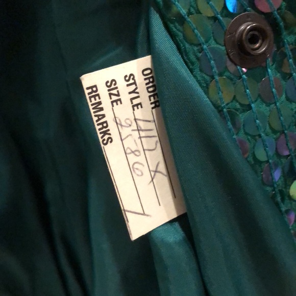 💚Jeanette St. Martin Sequins Moto auto brand car racing companies patches Jacket - Picture 8 of 8